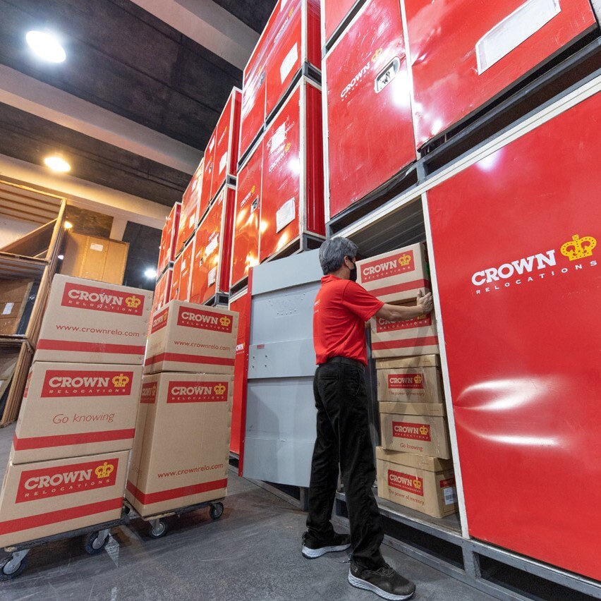 secure warehouse storage