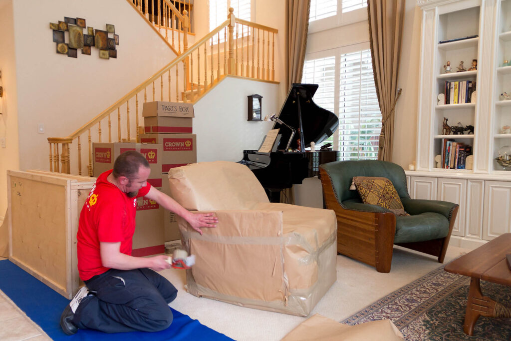 packing furniture