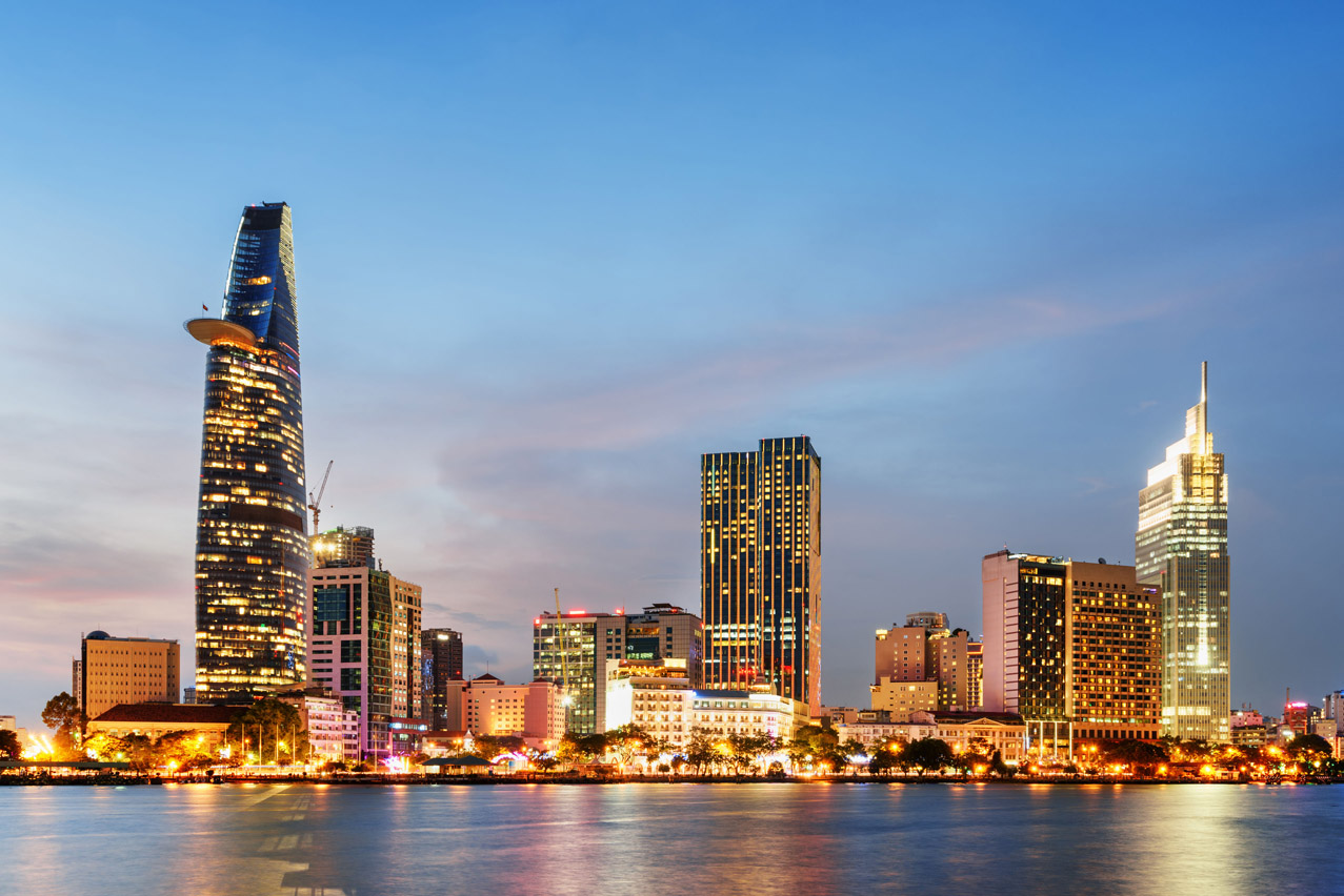 Ho Chi Minh City skyline