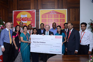 Crown India raises funds for Save the Children 