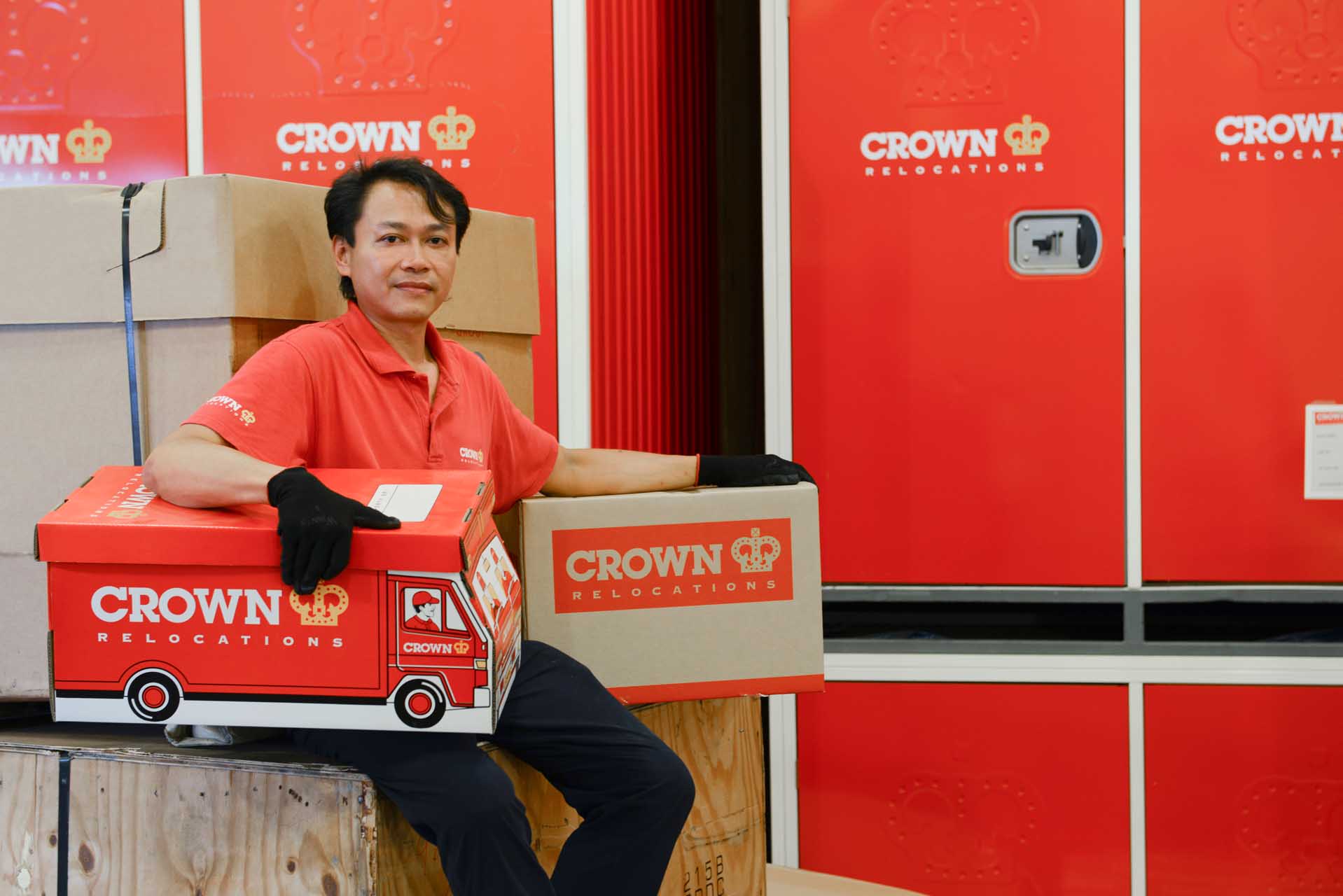 Crown Relocations secure storage