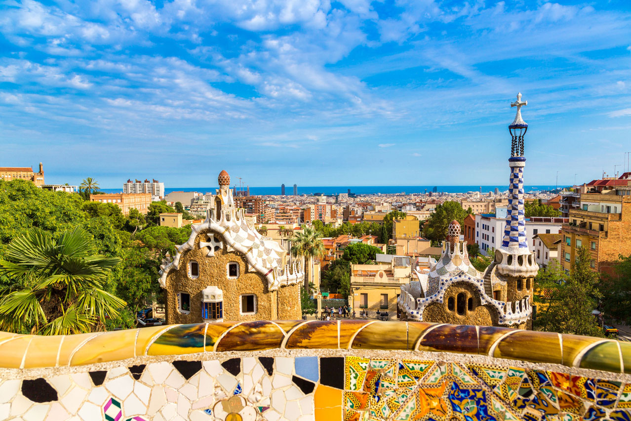 City view of Barcelona, Spain