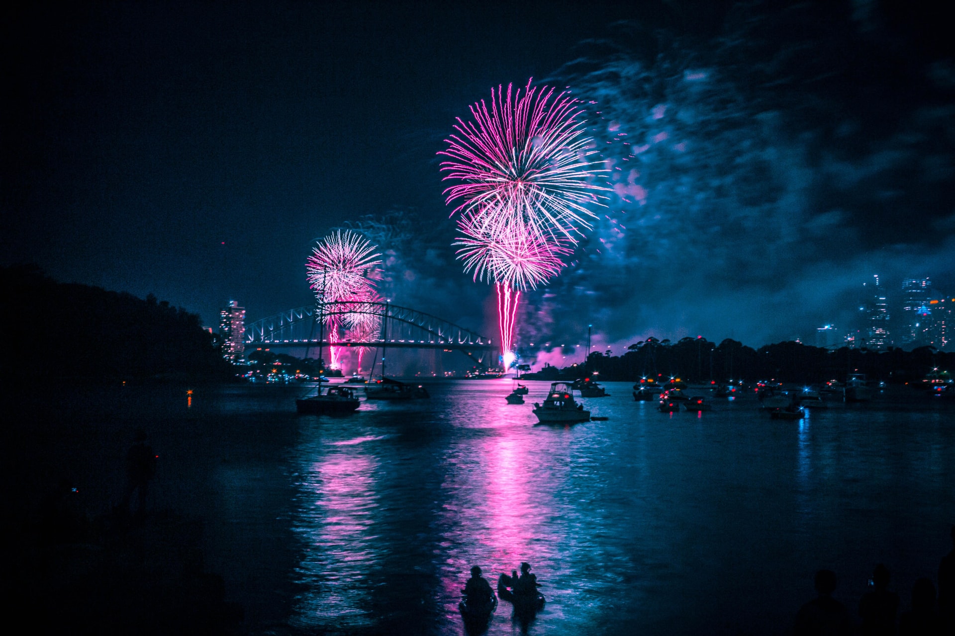 Sydney fireworks display NYE