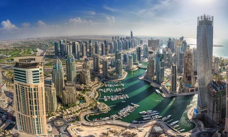 Abu dhabi skyline